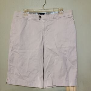 Sonoma Life + Style‎ Bermuda Stretch Shorts Bone Slits Golf Women's 14